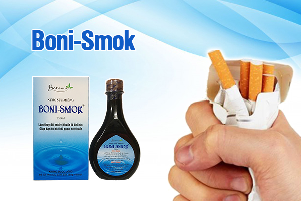 Boni-Smok- Nước súc miệng giúp bỏ thuốc lá số 1 Việt Nam